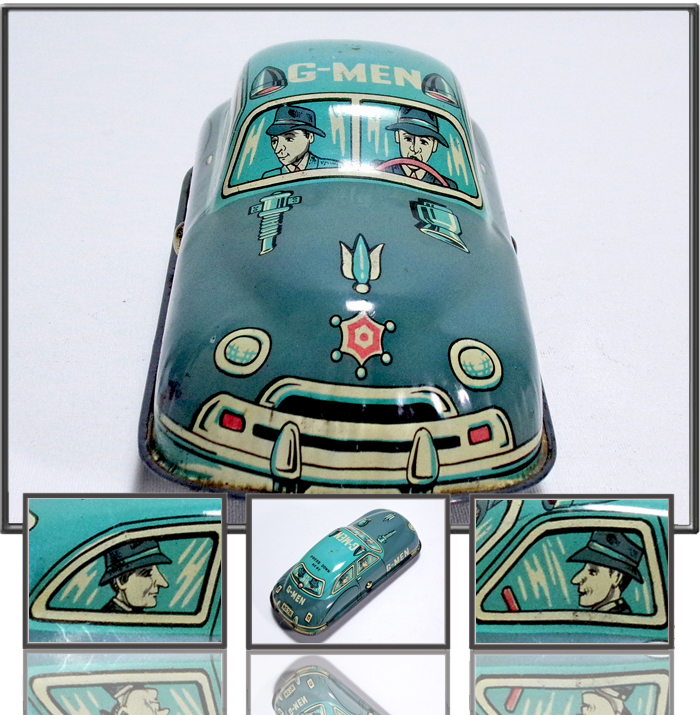 G-Men car, unknown manufacturer,1950th