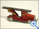 Genuine  & Vintage Tin Fire Brigade Toy