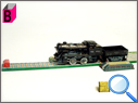 Vintage Battery Railway Tin Toy