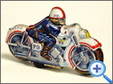 Vintage Tin Motorcycle Toy