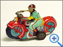 Genuine  & Vintage Tin Motorcycle Toy