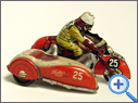 Vintage & Classic Tinplate Motorcycle Toy