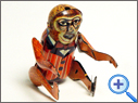 Vintage Clockwork  Animal Figure Tin Toy