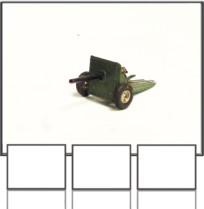 Field cannon made by Göso, US zone Germany, 1945-55s