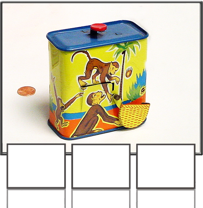Monkey business made by Keim, West Germany, 1960s