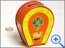 Vintage Money Box Tin Toy