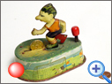 Antique Tin Money Box Toy