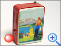 Genuine &Vintage Tin Money Box Toy