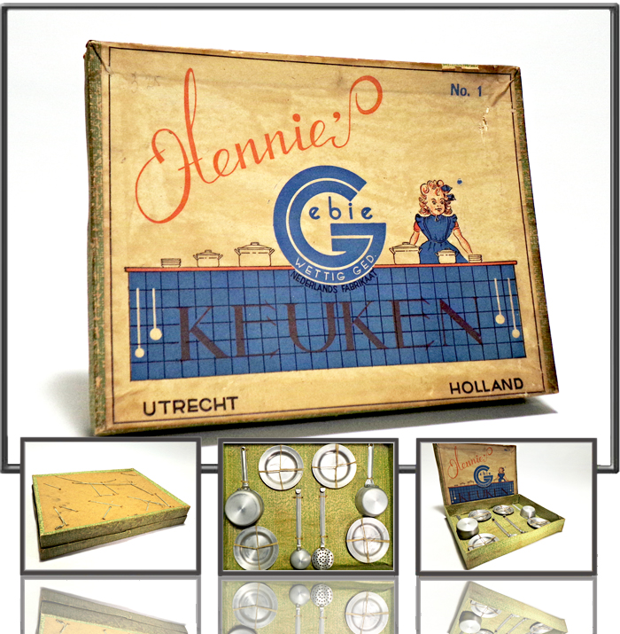 Kitchen utilities made by Gebie, Holland, 1950s